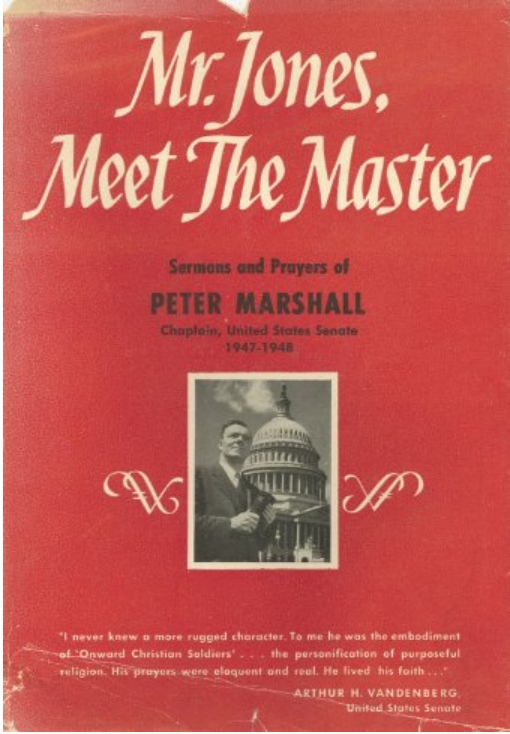 Mr. Jones Meet the Master Sermons and Prayers of P