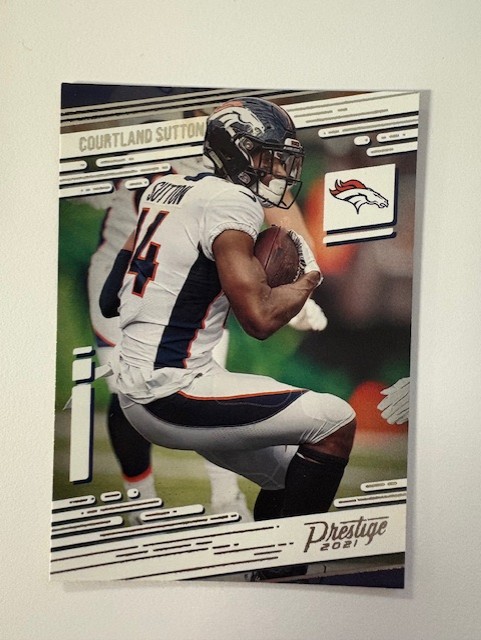 2021 Prestige Football Card- Courtland Sutton 
