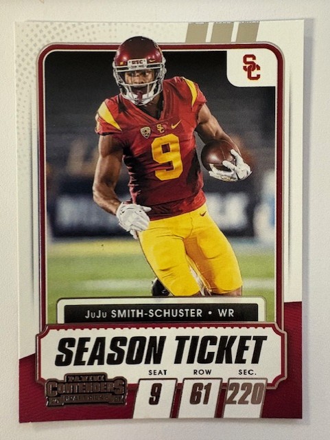 2021 Panini Contenders Season Ticket Football Card