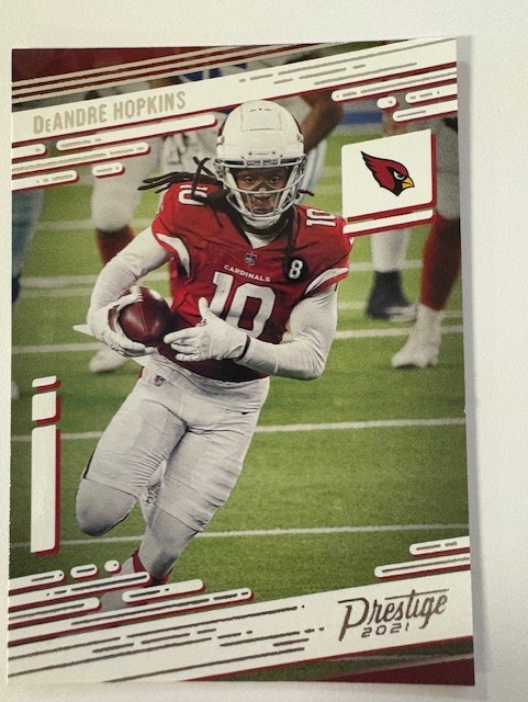 2021 Prestige Football Card- DeAndre Hopkins